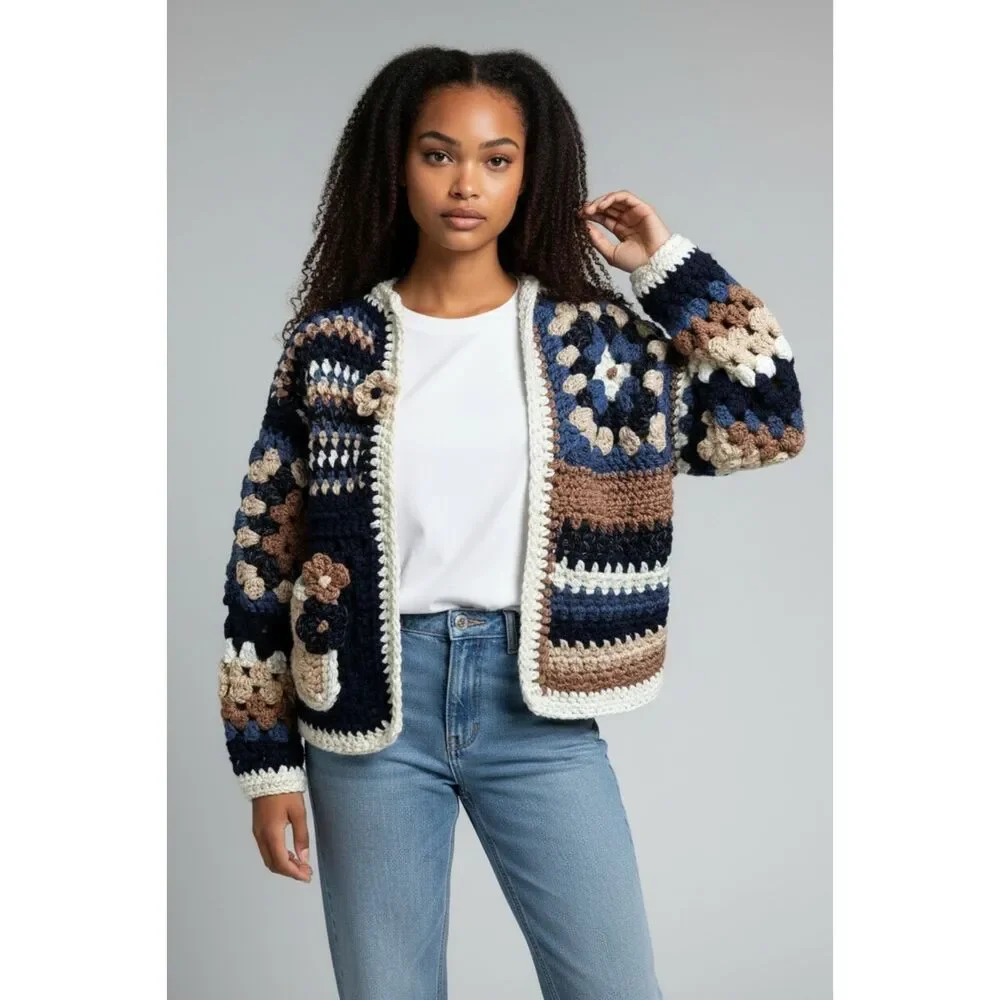 THE MIDNIGHT CARAMEL LATTE CARDIGAN - Picture 1 of 5